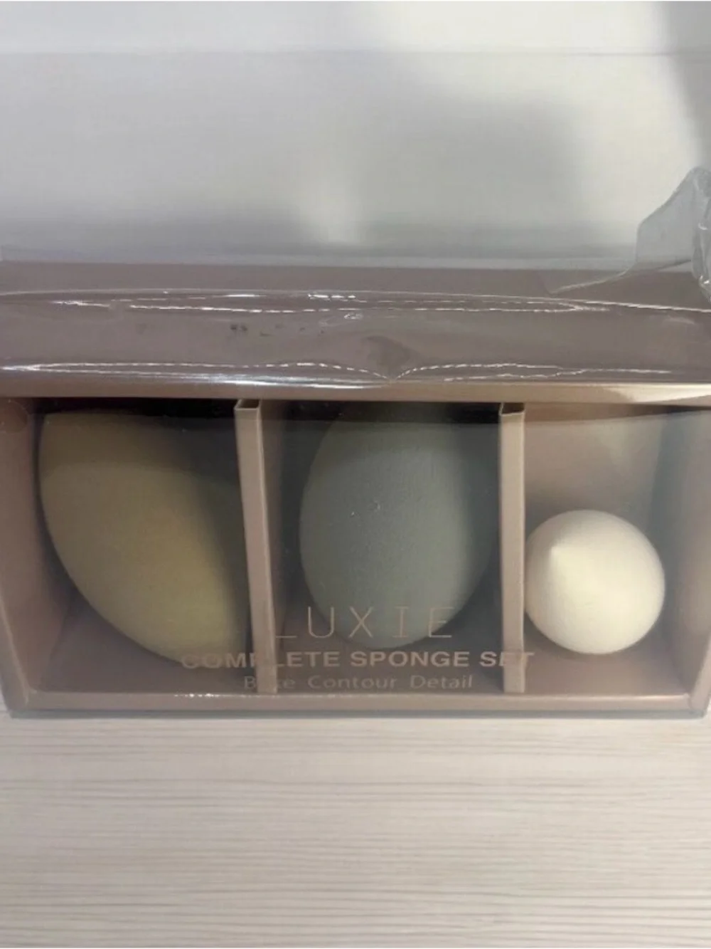 Luxie Complete Sponge Set 3pc Detail Precision Powder Blenders Vegan New
